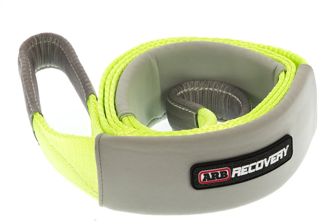 ARB730LB – ARB USA Winch Tree Trunk Protector, 10 Foot Length 25000 Pound Breaking Strength Green Nylon